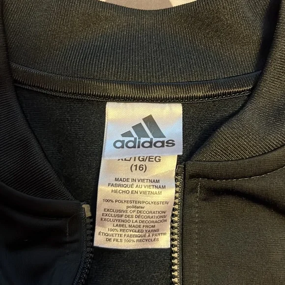 Adidas Black and White Jacket - Picture 3 of 3